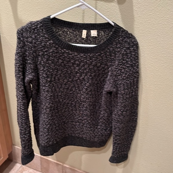 Moth woman's grey and dark grey cool sweater - Picture 2 of 10